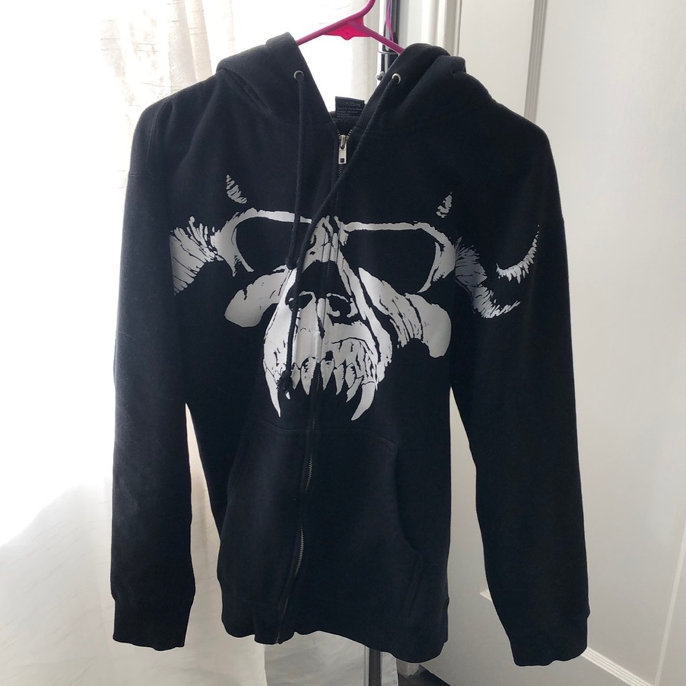 Danzig zip up hoodie